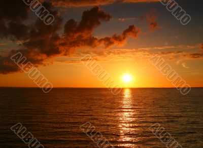 incredible sunset