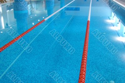 Swimming Pool with Lanes