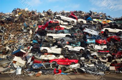 pile of used cars