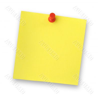 adhesive note