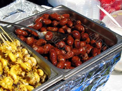 Thai food catering at festival