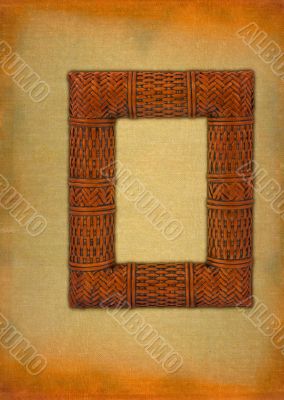 rattan frame