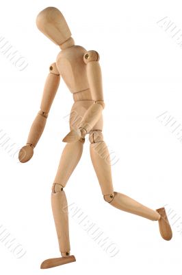 running figure