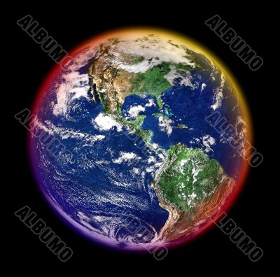 colorful earth