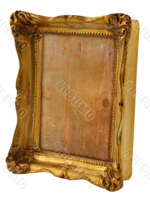 golden frame from perspective
