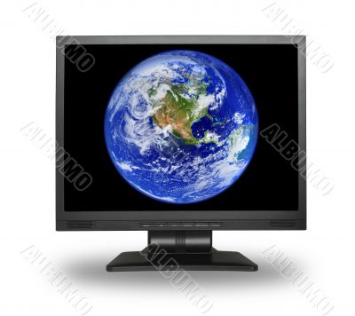 lcd with earth