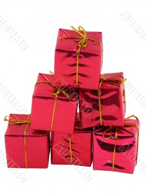 stack of gifts
