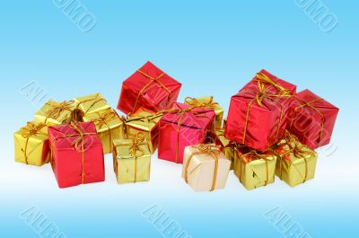 group of various christmas gifts