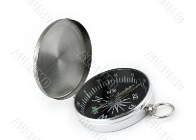 compass on white