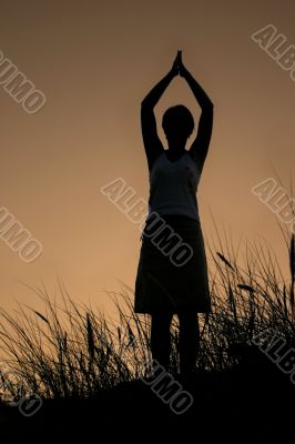 celebrating sunset