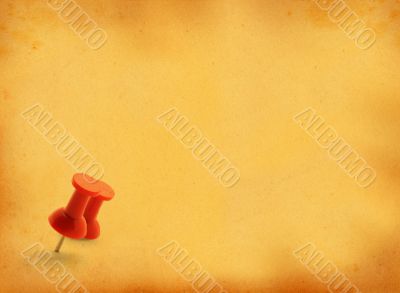 retro background with Thumbtacks motive