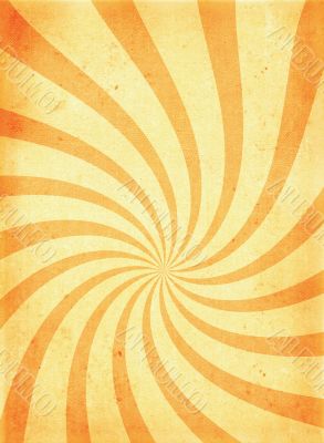 old ROUGH paper page with twirl motive