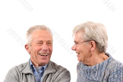 Happy senior couple Happy senior couple