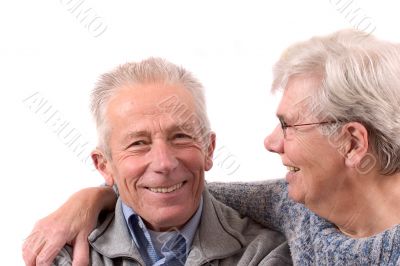 Happy senior couple Happy senior couple