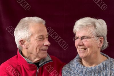 Happy senior couple Happy senior couple