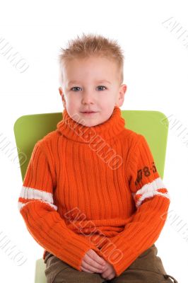 Posing little boy Posing little boy