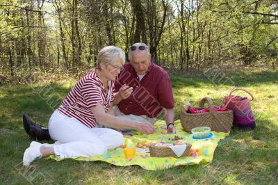 Outdoors picnic