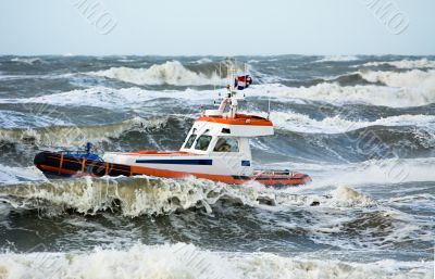 coast guard during storm