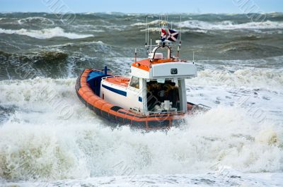 coast guard during storm