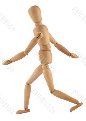 running figure