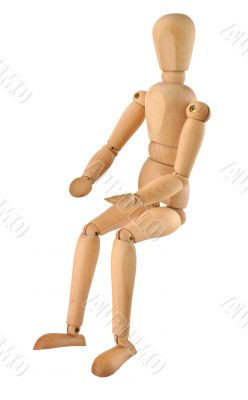 sitting figure