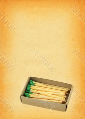 box full of matches