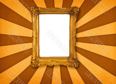 frame on retro background #3