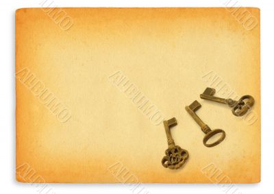 keys on on paper #3
