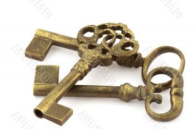 three old keys