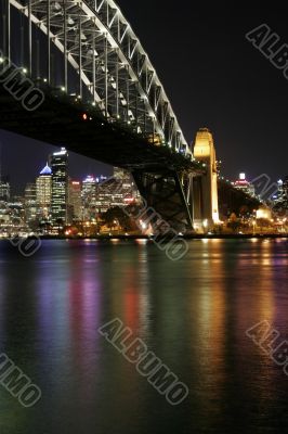 Sydney Harbour Bridge At Night