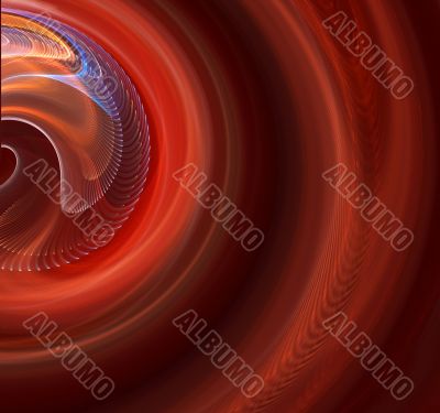 Nice deep red tech fractal background Nice deep red tech fractal background