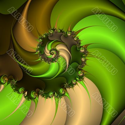 Spiraling thorns Spiraling thorns