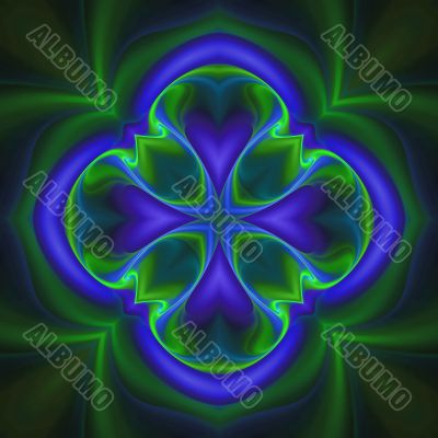 Purple heart cross Purple heart cross