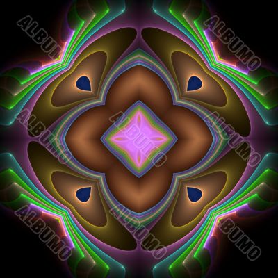 Layered floral mandala Layered floral mandala