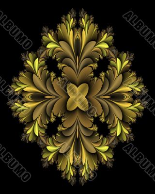 Shades of gold mandala medallion Shades of gold mandala medallion