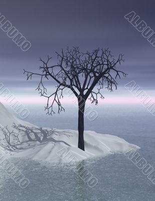 3d Scandinavian winter twilight 3d Scandinavian winter twilight