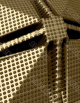 3d Abstract gold polka dots 3d Abstract gold polka dots