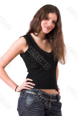 Confident teenager Confident teenager