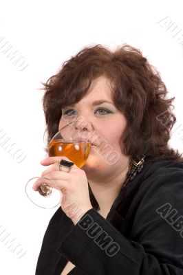 Having a drink Having a drink