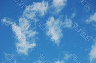 blue sky background