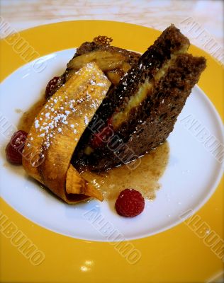 Gourmet Chocolate French Toast