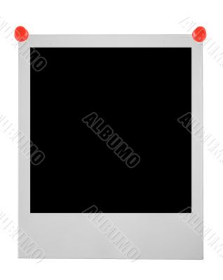 blank photo pinned