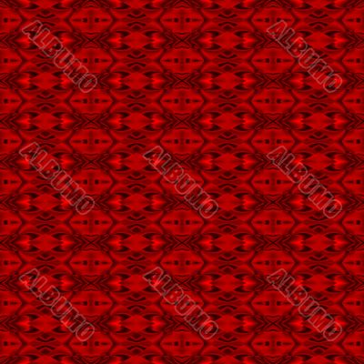 Metallic red medallion wallpaper background