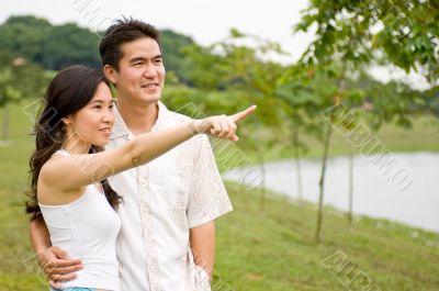 Couple Outdoors