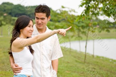 Couple Outdoors