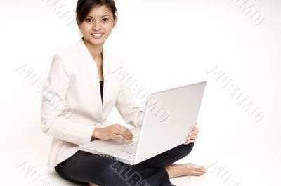 Girl With Laptop 6