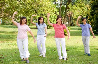 Outdoor Tai Chi