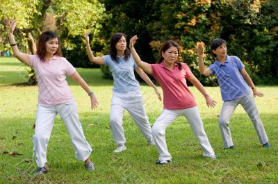 Outdoor Tai Chi