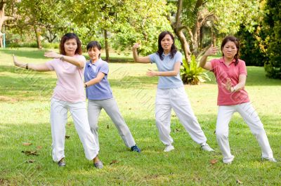 Outdoor Tai Chi