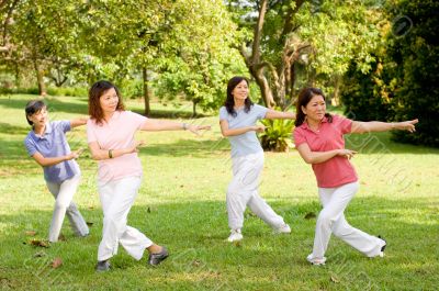 Outdoor Tai Chi